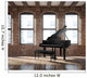 Vintage Romantic Loft Interior Wall Decal