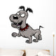 Vector Illustration Cartoon Dog Wall Decal