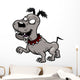 Vector Illustration Cartoon Dog Wall Decal
