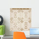 Vector Set Gold Decorative Wall Decal