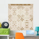 Vector Set Gold Decorative Wall Decal