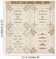 Vector Set Gold Decorative Wall Decal