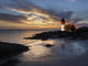 Lighthouse Sunset Massachusetts USA Wall Decal
