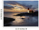Lighthouse Sunset Massachusetts USA Wall Decal