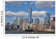 Lower Manhattan Skyline Wall Decal