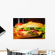 Sandwich Closeup Wall Decal