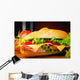 Sandwich Closeup Wall Decal