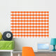Gingham Pattern Wall Decal