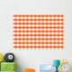 Gingham Pattern Wall Decal