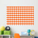 Gingham Pattern Wall Decal
