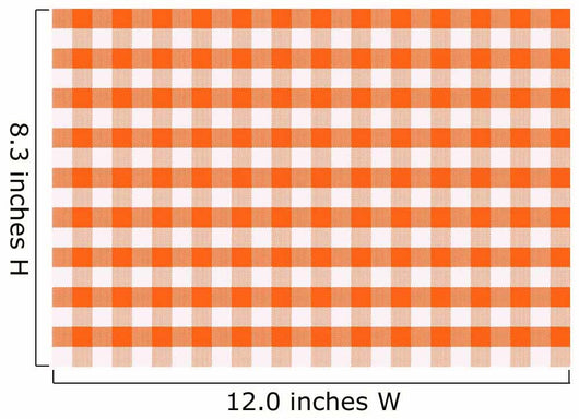 Gingham Pattern Wall Decal