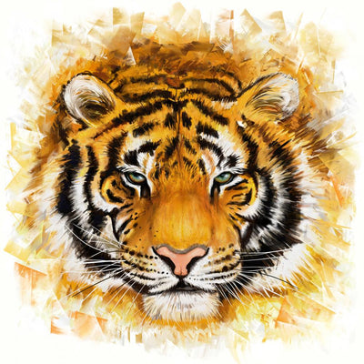 Wewoo - Sticker Mural Stickers muraux amovibles 3D Tiger, Taille: 75,6 x 58  x 0,3 cm - Stickers - Rue du Commerce