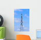 Electrician Worker Climbing Work Wall Decal