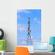 Electrician Worker Climbing Work Wall Decal