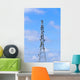 Electrician Worker Climbing Work Wall Decal