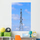 Electrician Worker Climbing Work Wall Decal