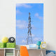 Electrician Worker Climbing Work Wall Decal