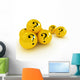 Winking Smiley Strange Wall Decal