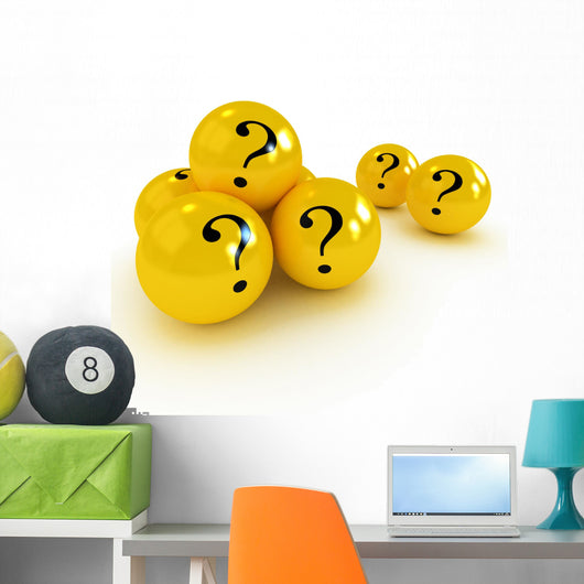 Winking Smiley Strange Wall Decal