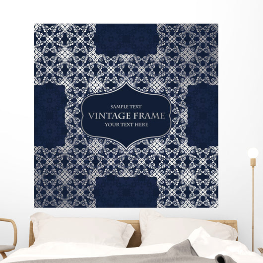 Vintage Card or Invitation Wall Decal