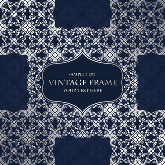 Vintage Card or Invitation Wall Decal