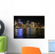 Sydney Skyline Von Nacht Wall Decal
