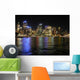 Sydney Skyline Von Nacht Wall Decal