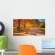 Nice Autumnal Scene Wall Decal