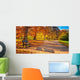 Nice Autumnal Scene Wall Decal