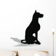 Stock Vector Dog Silhouette Wall Decal Design 1