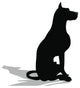 Stock Vector Dog Silhouette Wall Decal Design 1