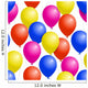Colorful Balloons Seamless Party Wall Decal