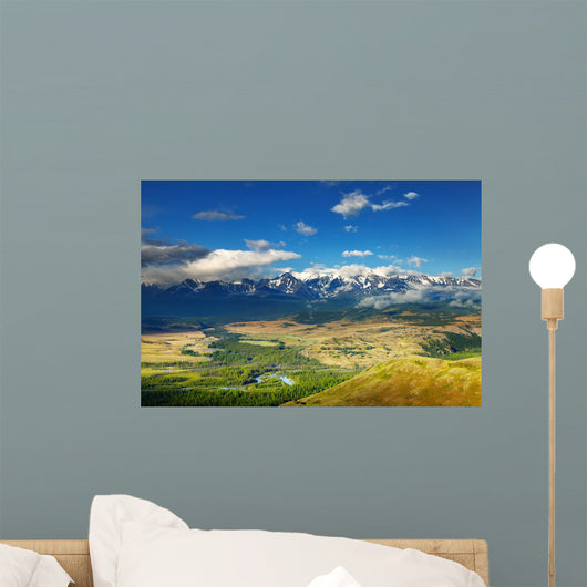 Mountain Panorama Wall Decal