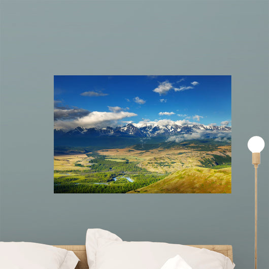 Mountain Panorama Wall Decal