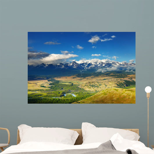 Mountain Panorama Wall Decal