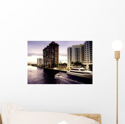 Ft Lauderdale Views Wall Decal