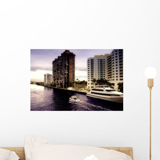 Ft Lauderdale Views Wall Decal