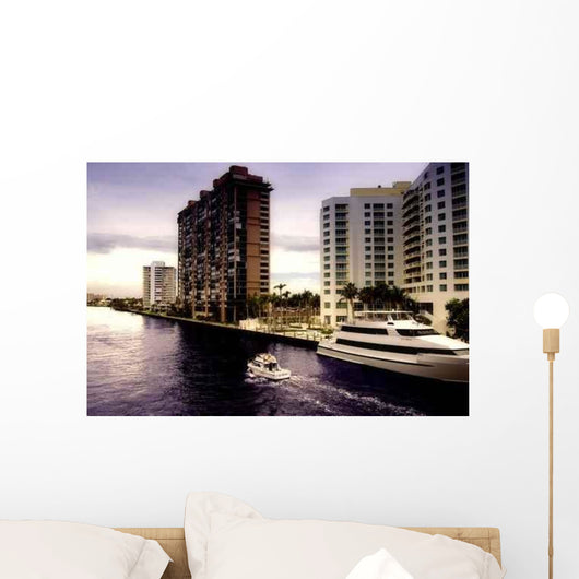 Ft Lauderdale Views Wall Decal