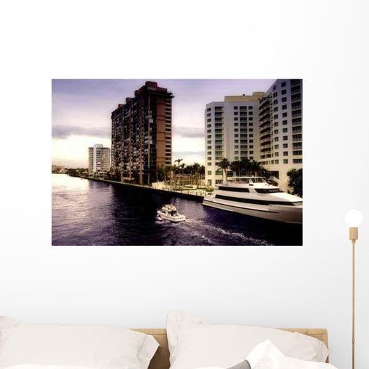 Ft Lauderdale Views Wall Decal