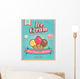 Vintage Ice Cream Poster Wall Decal