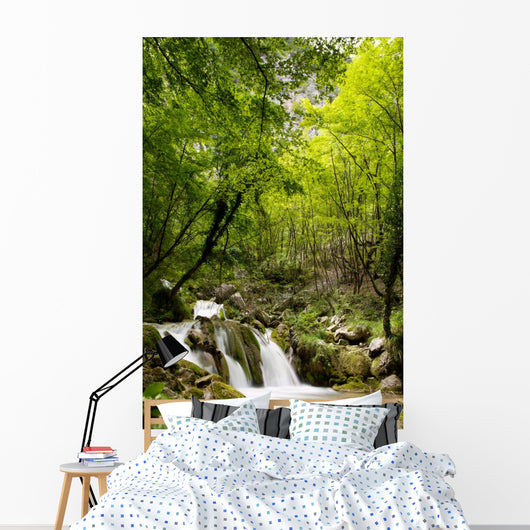 Bosco Con Piccola Cascata Wall Decal