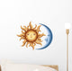 Moon and Sun Wall Decal