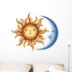 Moon and Sun Wall Decal