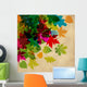 Autumn Falling Leaves Transparent Wall Decal