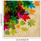 Autumn Falling Leaves Transparent Wall Decal