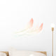 Flamingo Feather Wall Decal