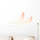 Flamingo Feather Wall Decal