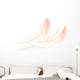 Flamingo Feather Wall Decal
