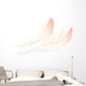 Flamingo Feather Wall Decal