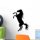 Rearing up Graceful Black Wall Decal
